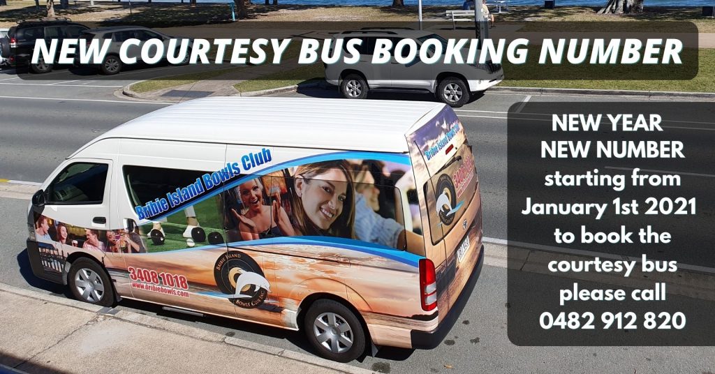 New courtesy bus booking number
